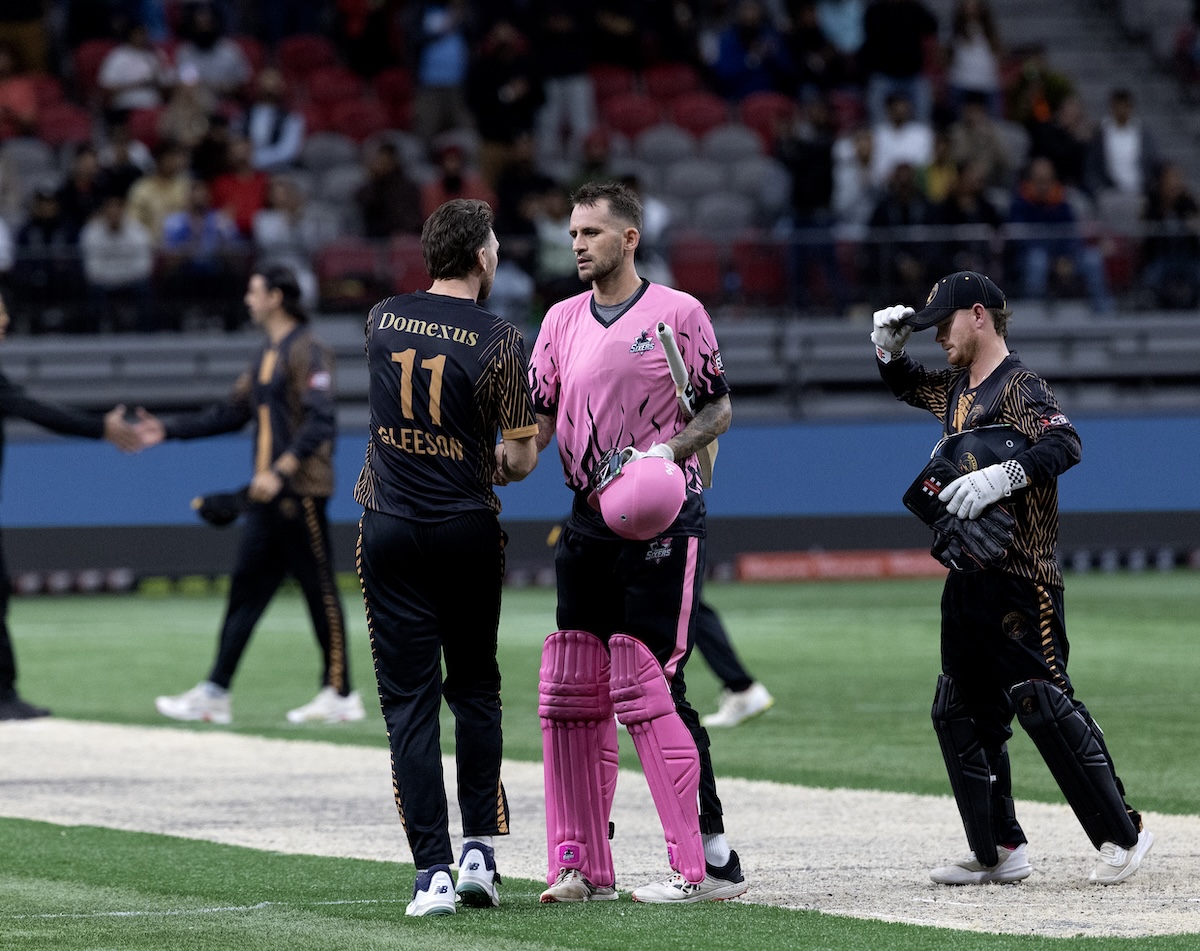 Canada Super 60 Match 1 — Brampton Blitz vs Toronto Sixers — photo 5